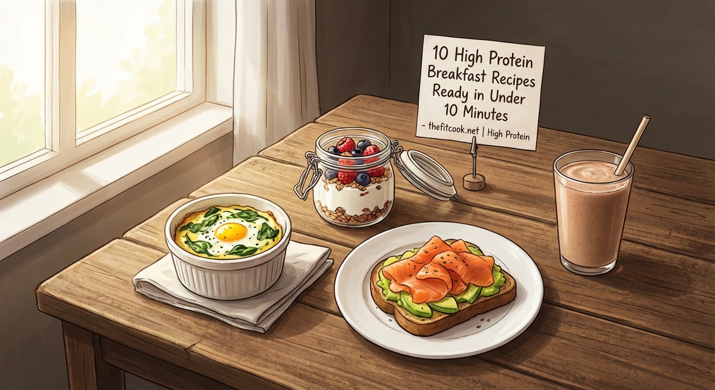 10 High Protein Breakfast Recipes Ready in Under 10 Minutes — 1