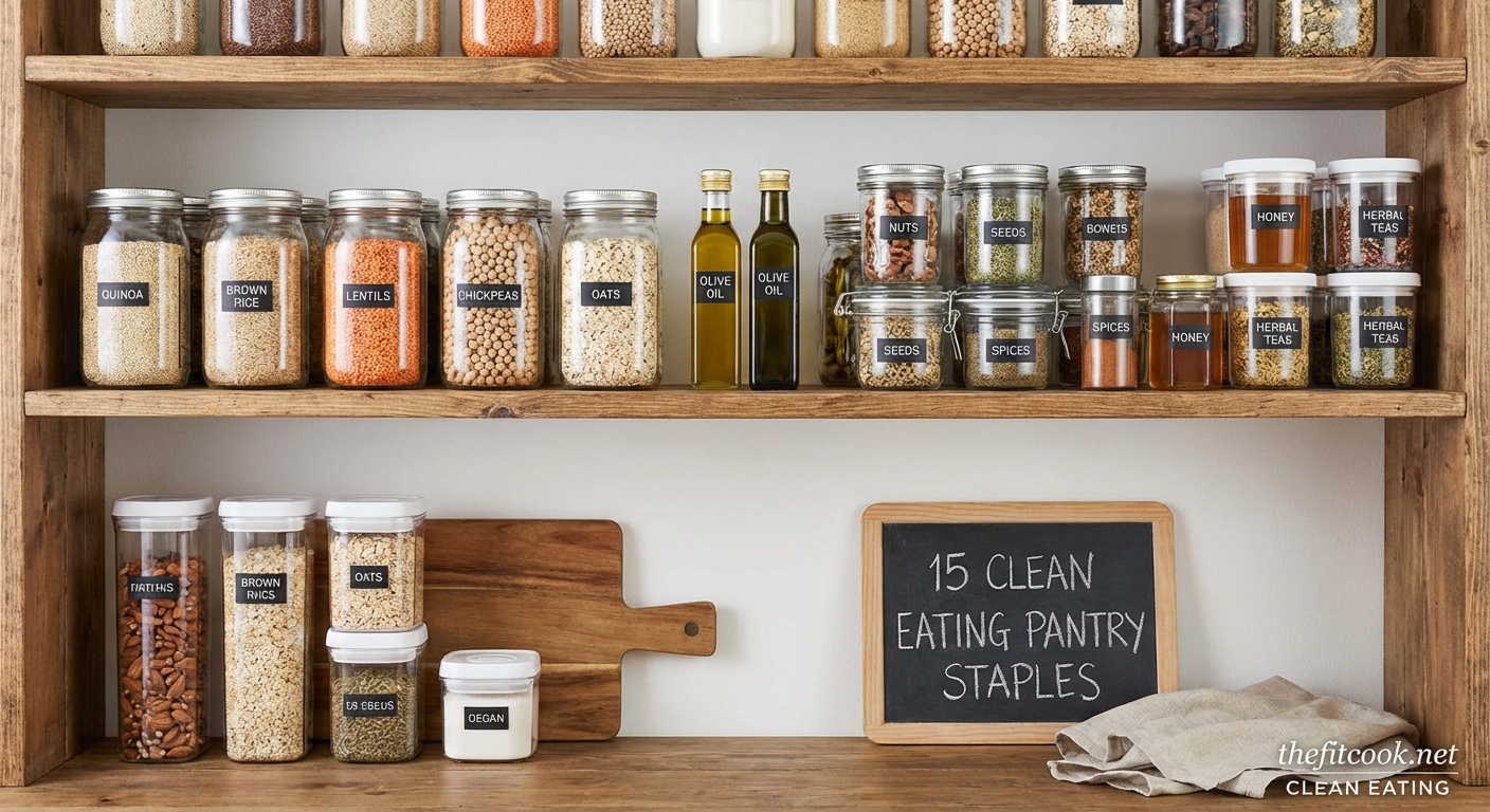 15 Clean Eating Pantry Staples Every Health-Conscious Cook Needs — 1