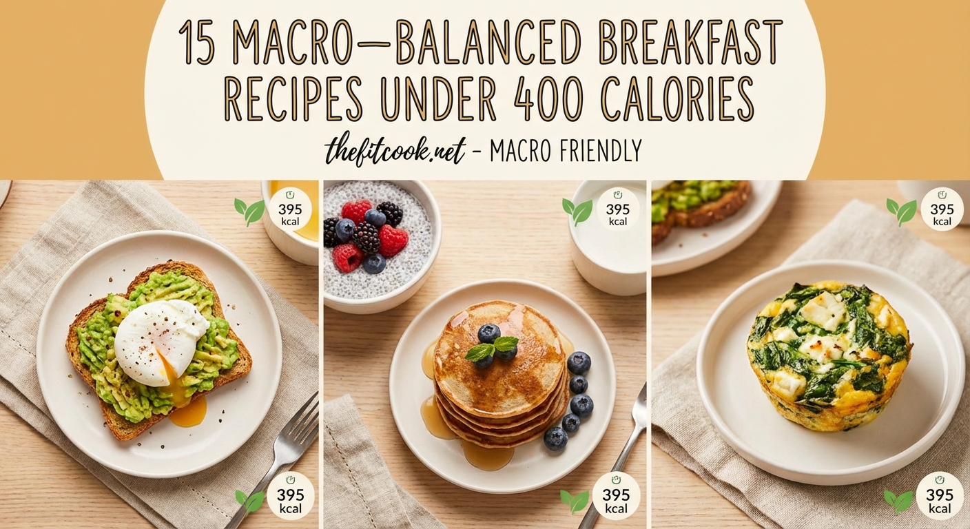 15 Macro-Balanced Breakfast Recipes Under 400 Calories — 2