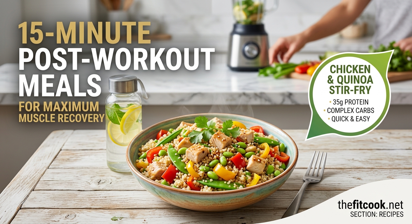 15-Minute Post-Workout Meals for Maximum Muscle Recovery — 2