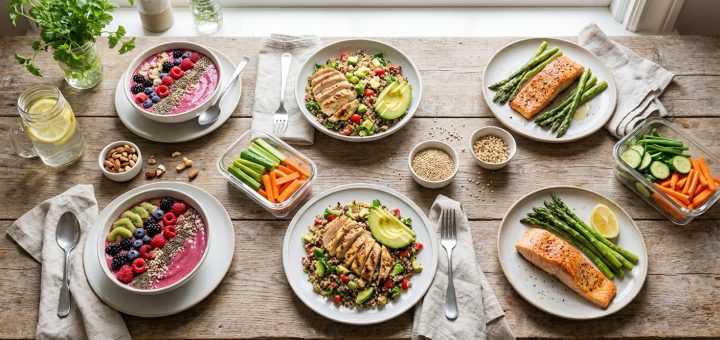 7-Day Clean Eating Challenge for Beginners with Simple Whole Food Recipes