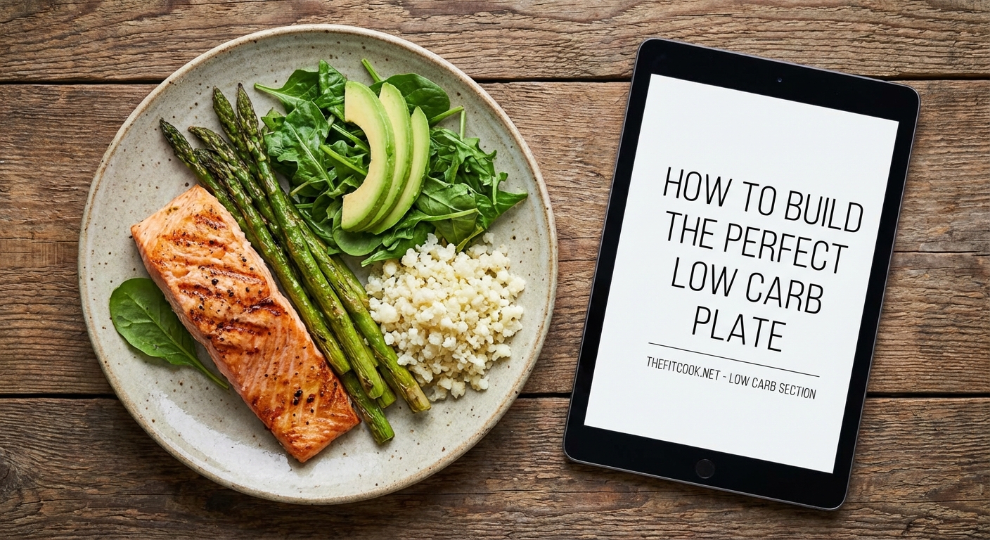 How to Build the Perfect Low Carb Plate for Fat Loss and Muscle Retention - Illustration 1