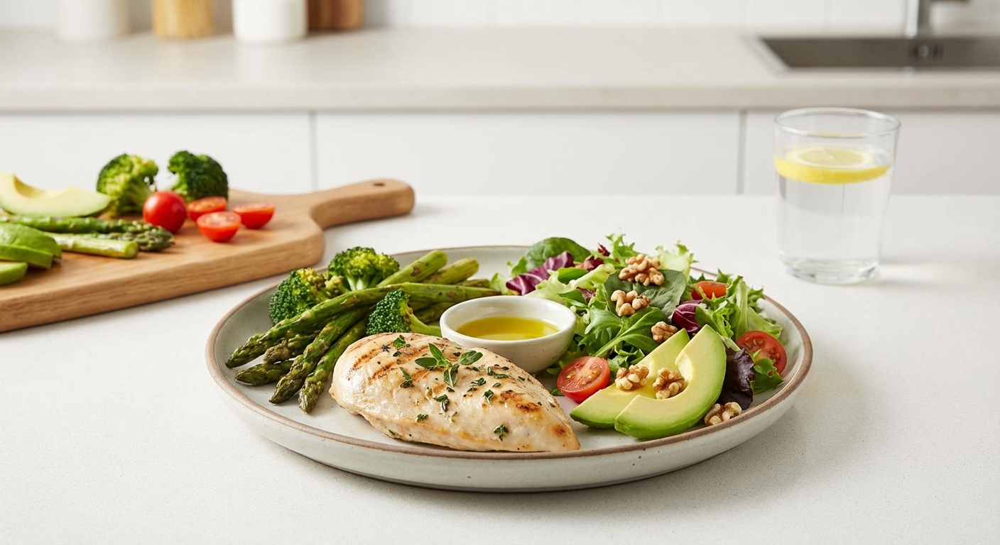 How to Build the Perfect Low Carb Plate for Fat Loss and Muscle Retention