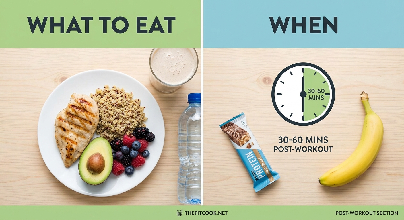 The Ultimate Guide to Post-Workout Nutrition: What to Eat and When - Illustration 1