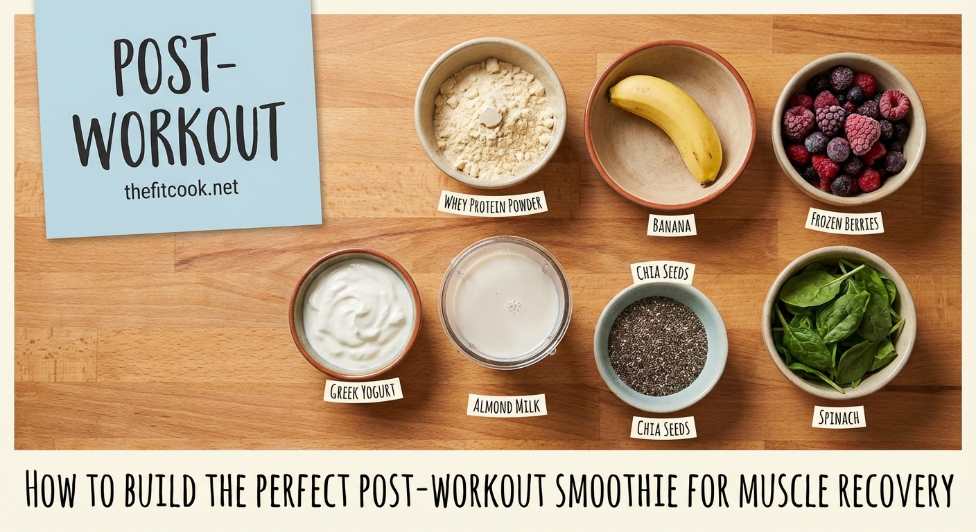 How to Build the Perfect Post-Workout Smoothie for Muscle Recovery - Illustration 1