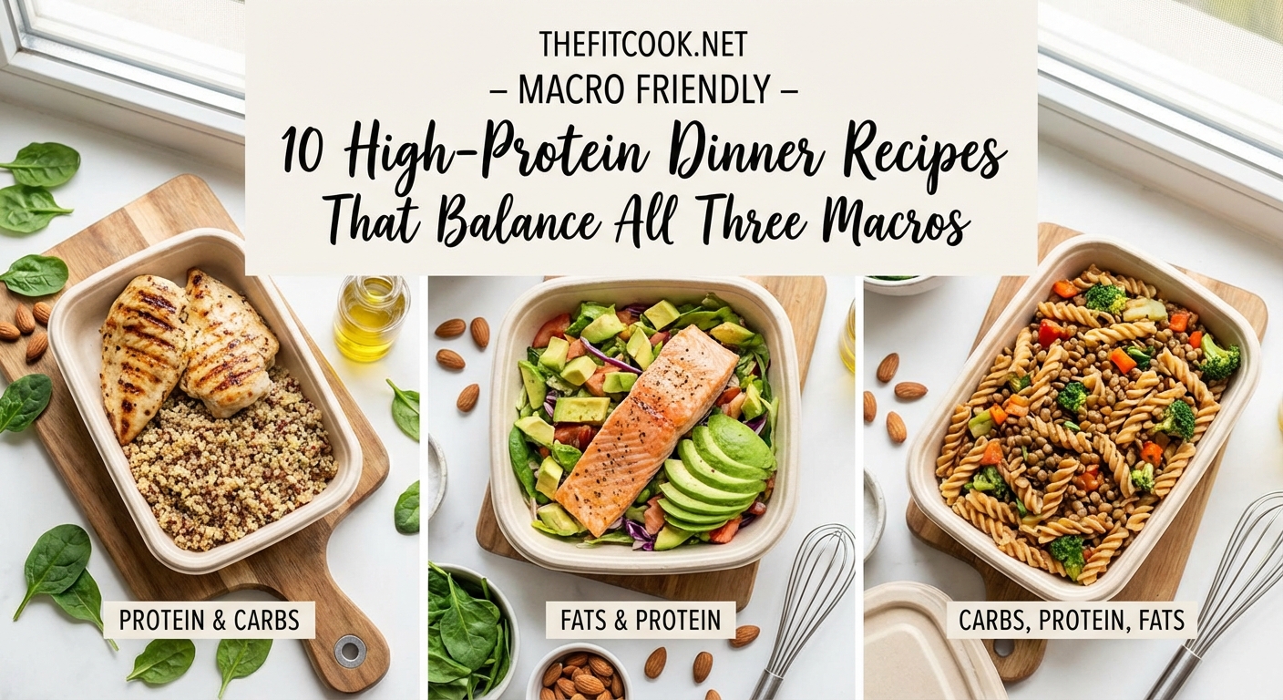 10 High-Protein Dinner Recipes That Balance All Three Macros - Illustration 2