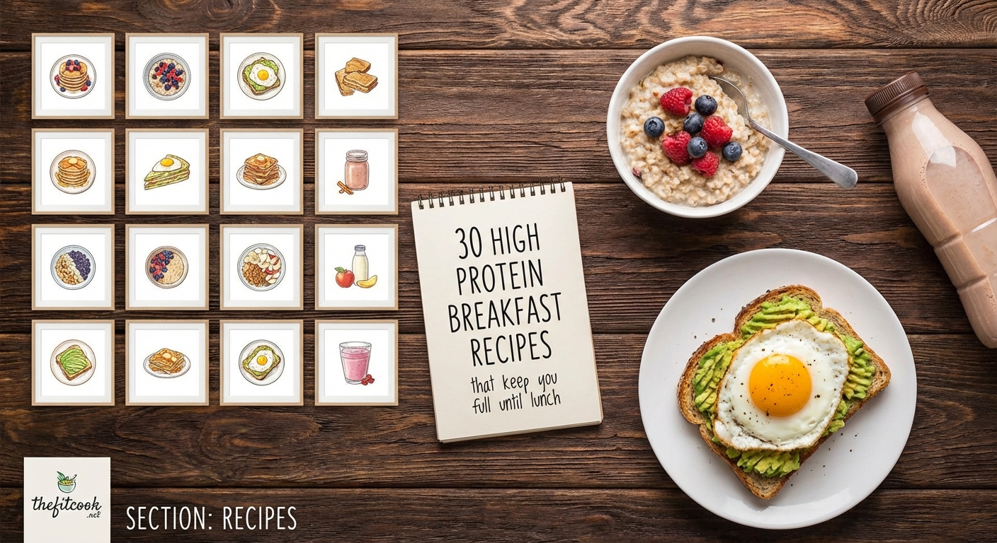 30 High Protein Breakfast Recipes That Keep You Full Until Lunch - Illustration 1