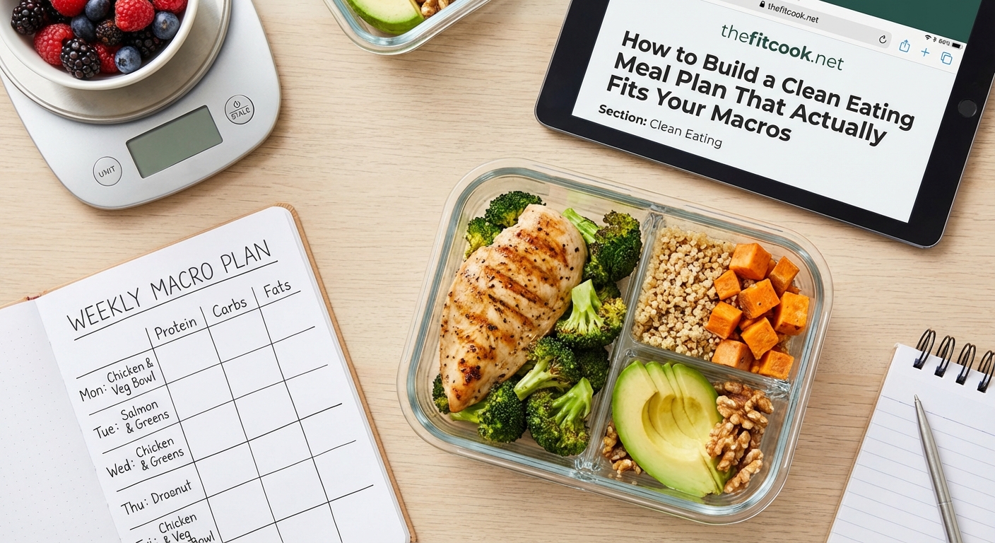 How to Build a Clean Eating Meal Plan That Actually Fits Your Macros — 1