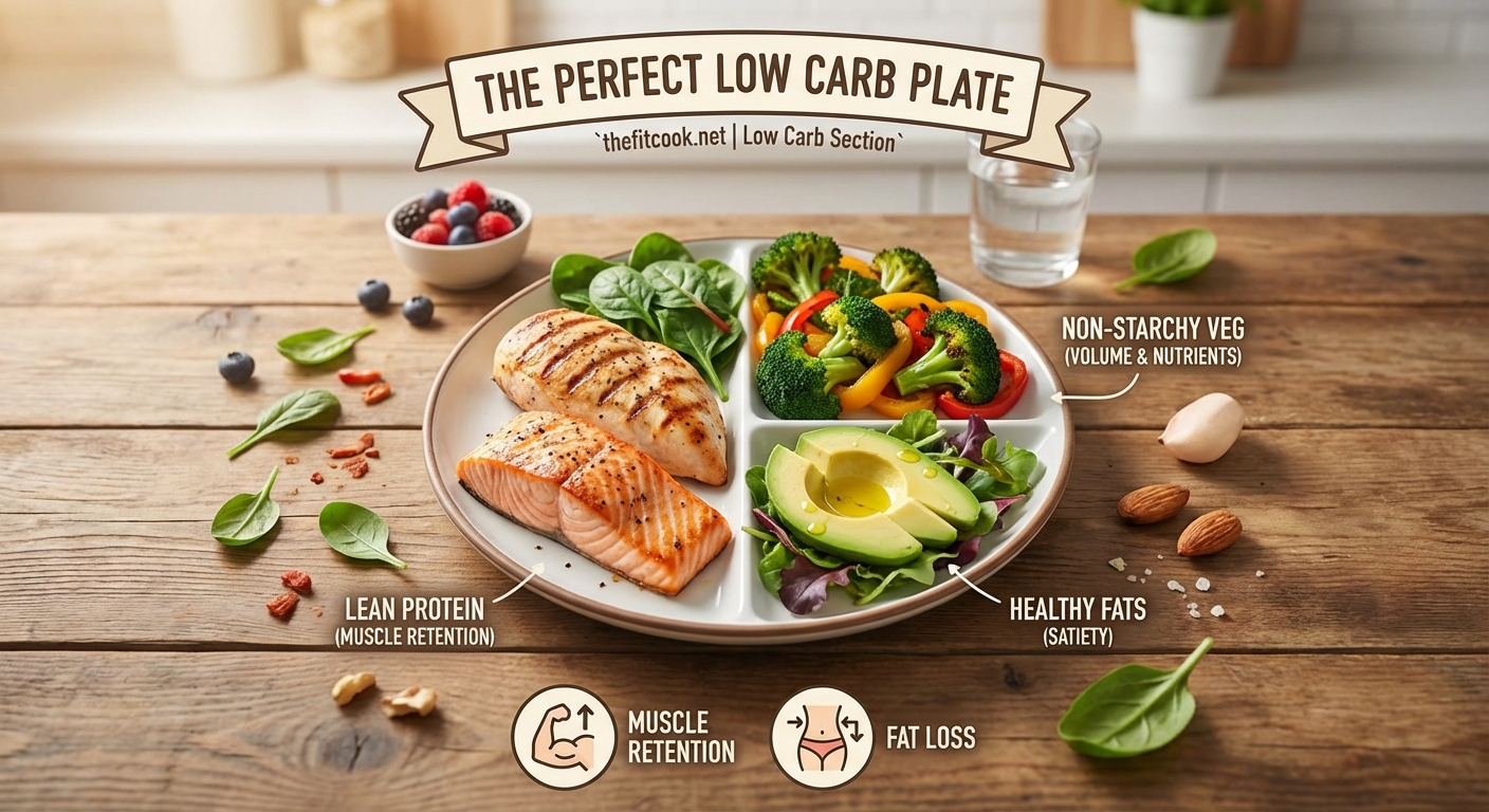 How to Build the Perfect Low Carb Plate for Fat Loss and Muscle Retention — 2