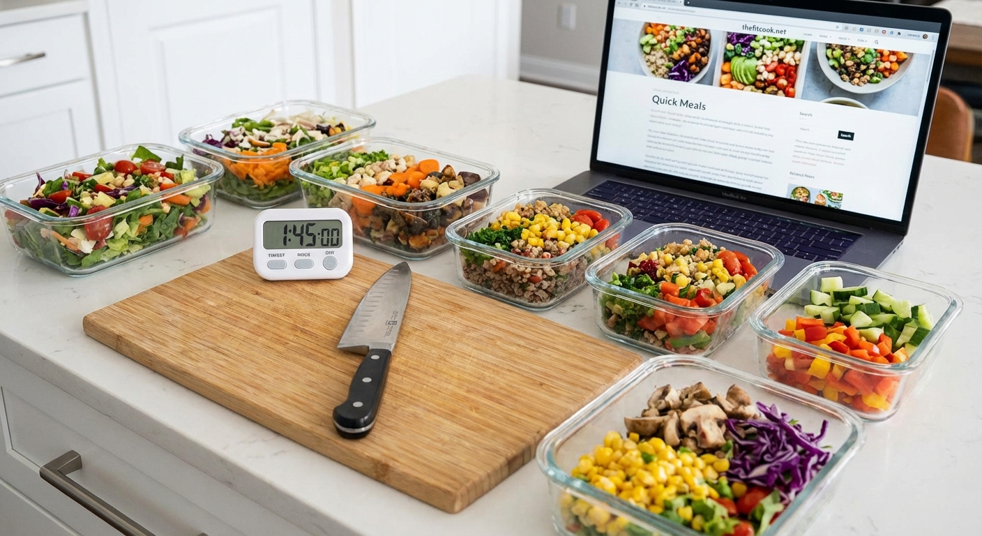 How to Meal Prep an Entire Week of Lunches in Under 2 Hours — 2