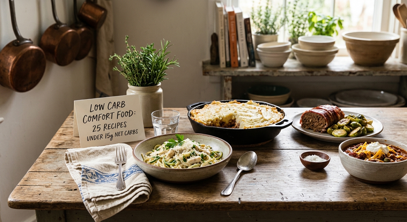 Low Carb Comfort Food: 25 Recipes Under 15g Net Carbs — 2