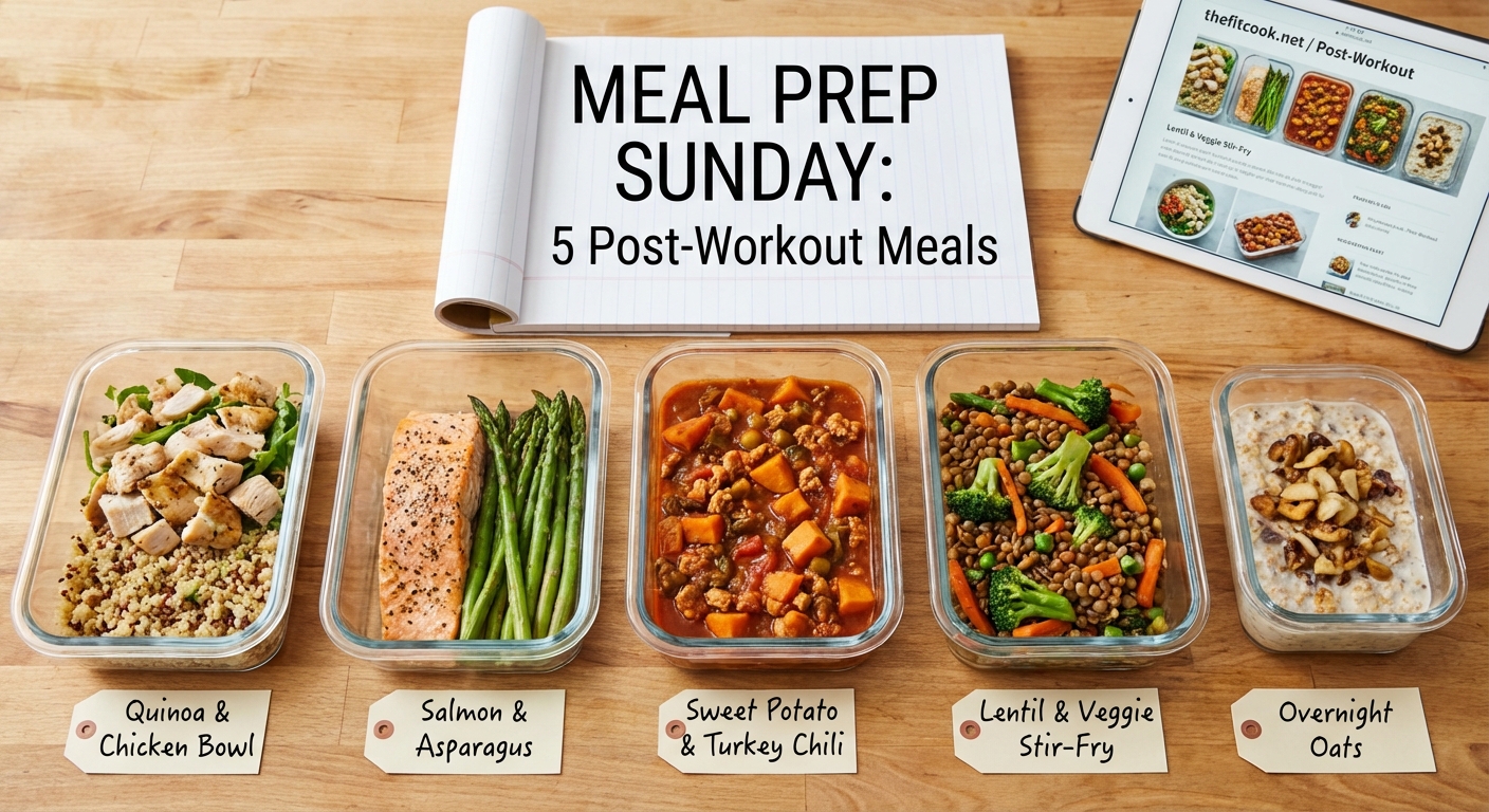 Meal Prep Sunday: 5 Post-Workout Meals to Batch Cook for the Week — 2