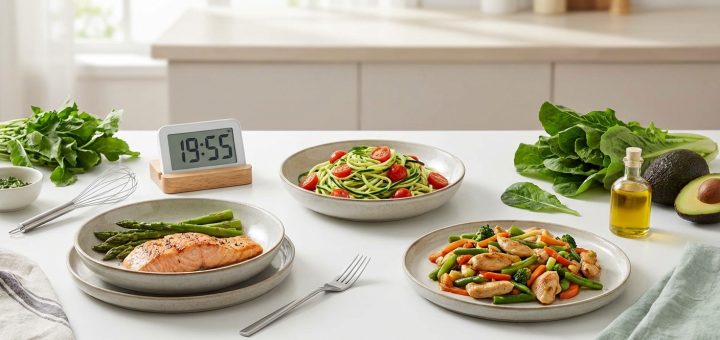 Quick Low Carb Dinners Ready in 20 Minutes or Less