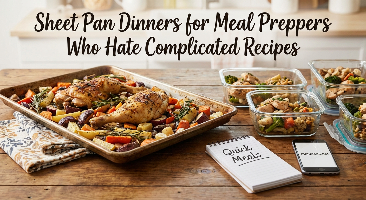 Sheet Pan Dinners for Meal Preppers Who Hate Complicated Recipes — 1