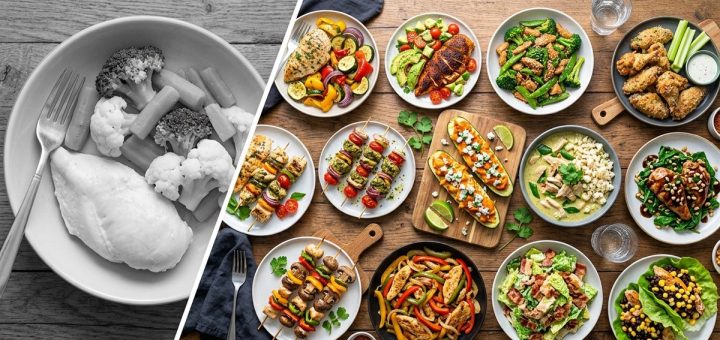 Transform Boring Chicken and Veggies Into 12 Crave-Worthy Low Carb Meals