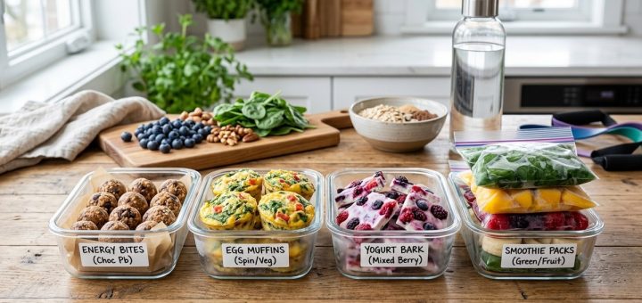 Streamline Your Meal Prep with Make-Ahead Freezer Snacks for Busy Fitness Days