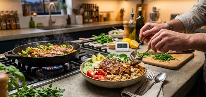 Fast and Flavorful: 20-Minute High-Protein Meals for Busy Evenings