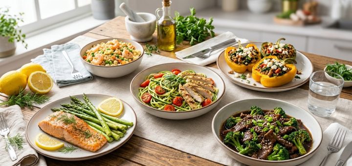 Top 5 Low Carb Dinner Recipes for Busy Weeknights