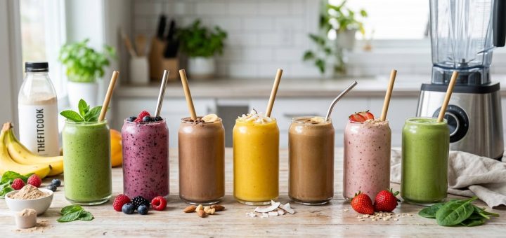 7 High Protein Smoothie Recipes for Post-Workout Recovery