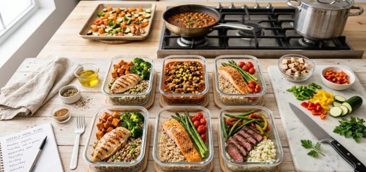 The 2-Hour Sunday Meal Prep Plan for a Week of High-Protein Lunches