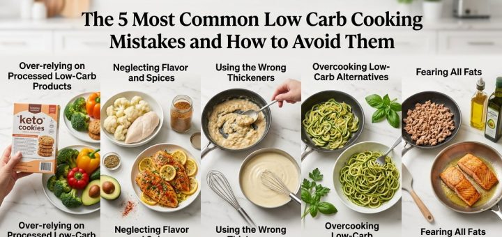 The 5 Most Common Low Carb Cooking Mistakes and How to Avoid Them