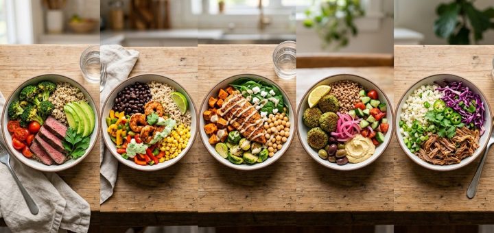 5 High-Protein Meal Prep Bowls That Keep You Full for 6+ Hours