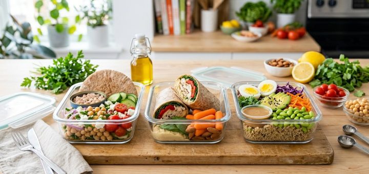 Meal Prep on a Time Crunch? 3 No-Cook High-Protein Lunches Ready in 15 Minutes