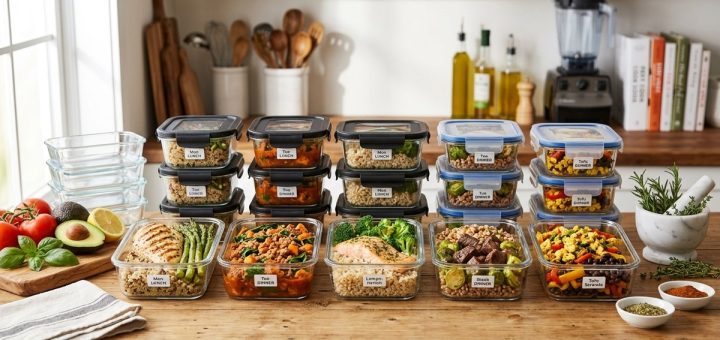 Your Complete Guide to High-Protein Meal Prep for a Full Week of Muscle Gains